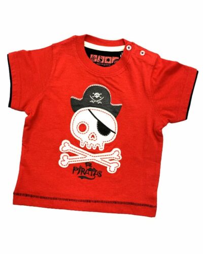 Camiseta bebé Naturalmente Pirata