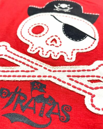 Camiseta bebé Naturalmente Pirata