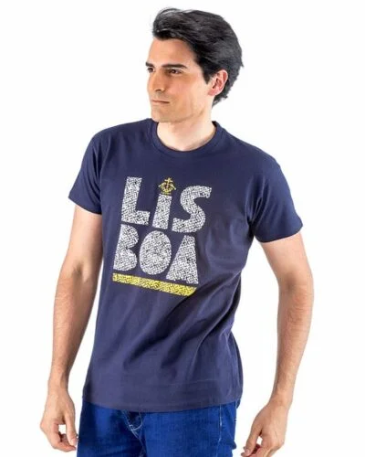 Camiseta hombre Portugal Lisboa Calzada