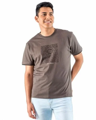 Camiseta hombre Camino de Santiago Pueblos