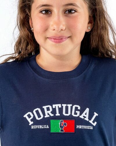 Camiseta niña Portugal Bandera Portuguesa