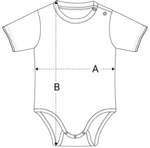 Guía de tallas - Body bebé