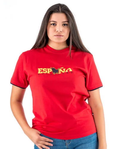 Camiseta mujer SoloToro España roja