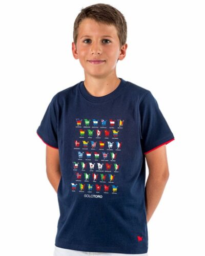 Camiseta niño SoloToro Países